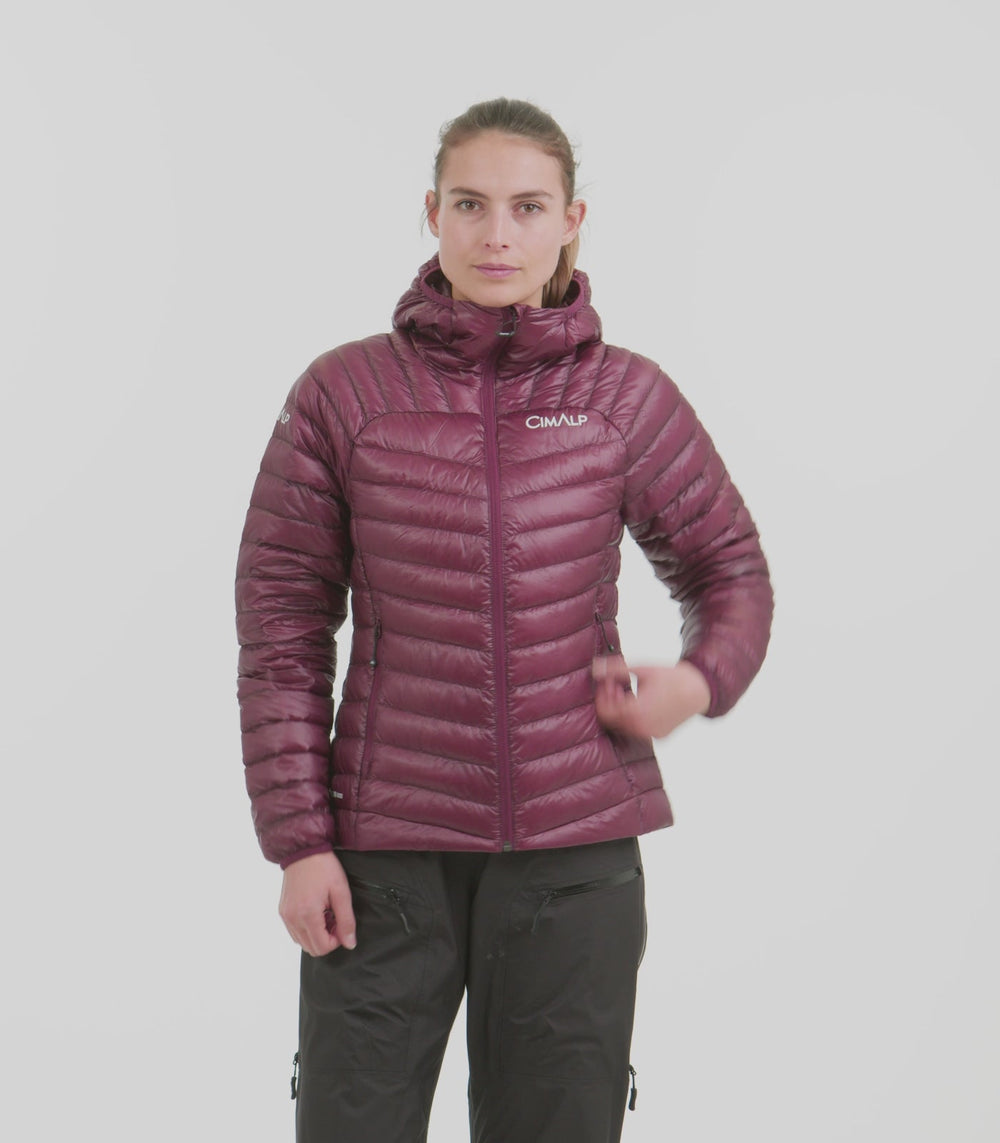 Down jacket in feathers Women CHULU F
