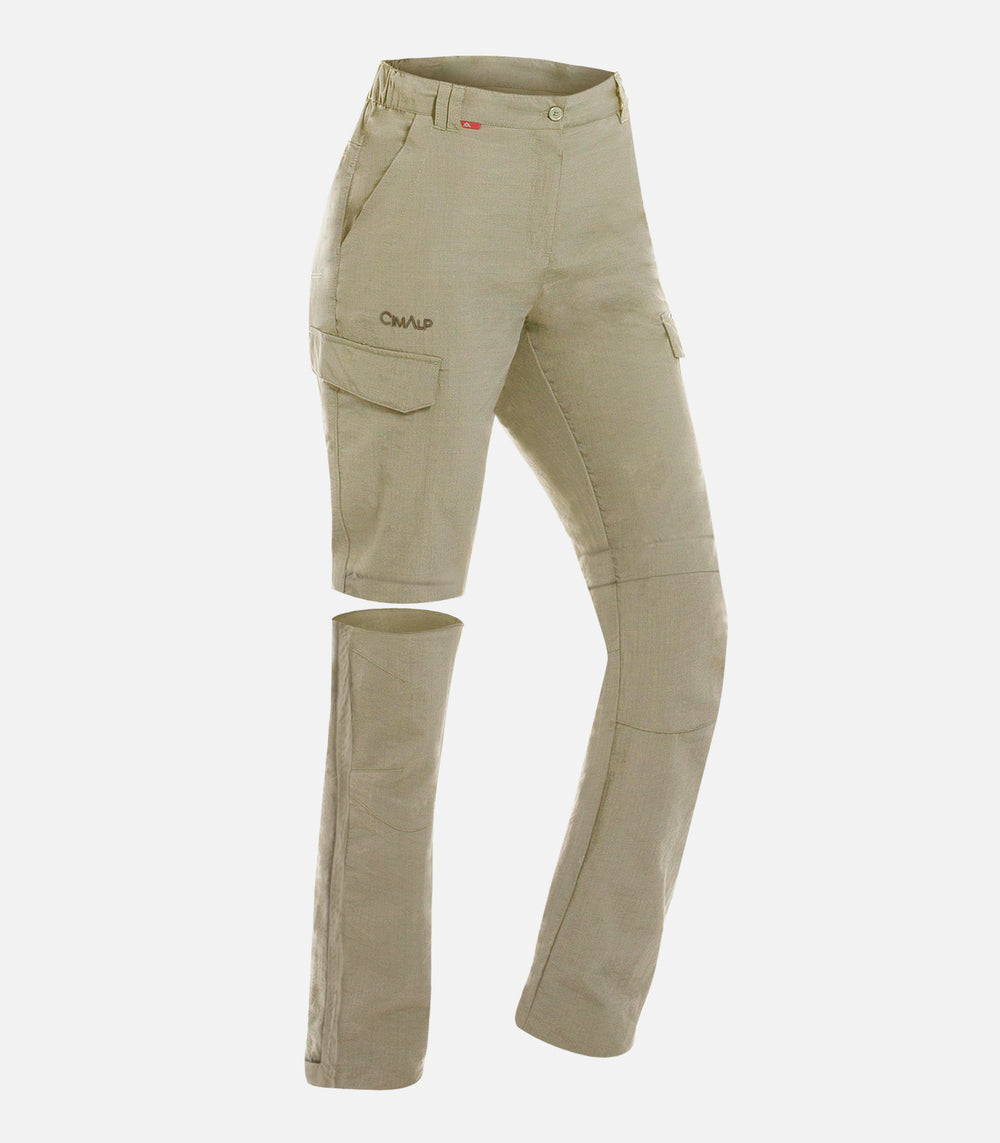 Pantalons / shorts de randonnée 2 en 1 transformables Femme JOHANNESBOURG 3 F