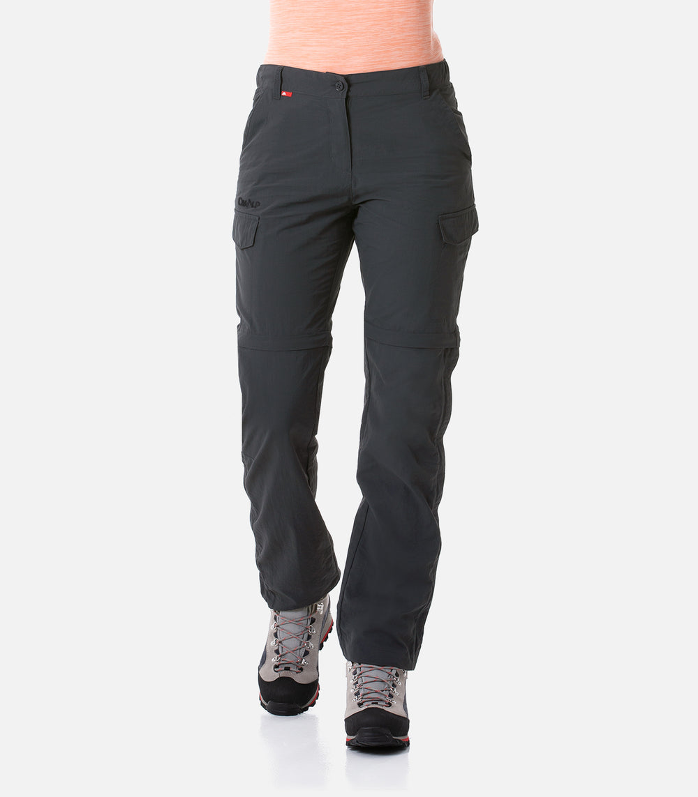 Pantalons / shorts de randonnée 2 en 1 transformables Femme JOHANNESBOURG COURT 3 F