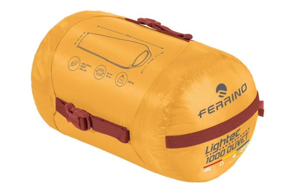 Sleeping Bag unisex LIGHTEC 1000 DUVET RDS DOWN