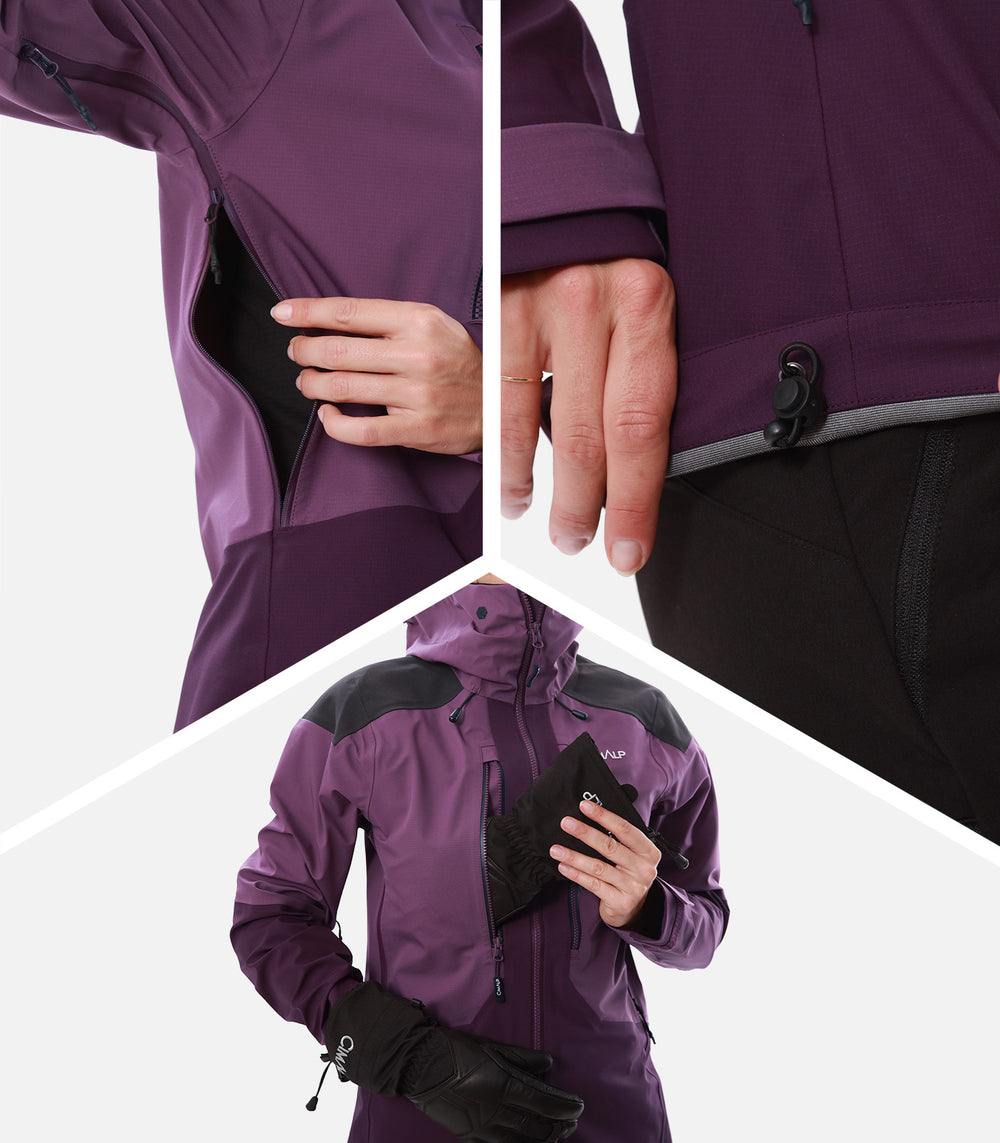 Veste imperméable Femme GUIDE PRO F