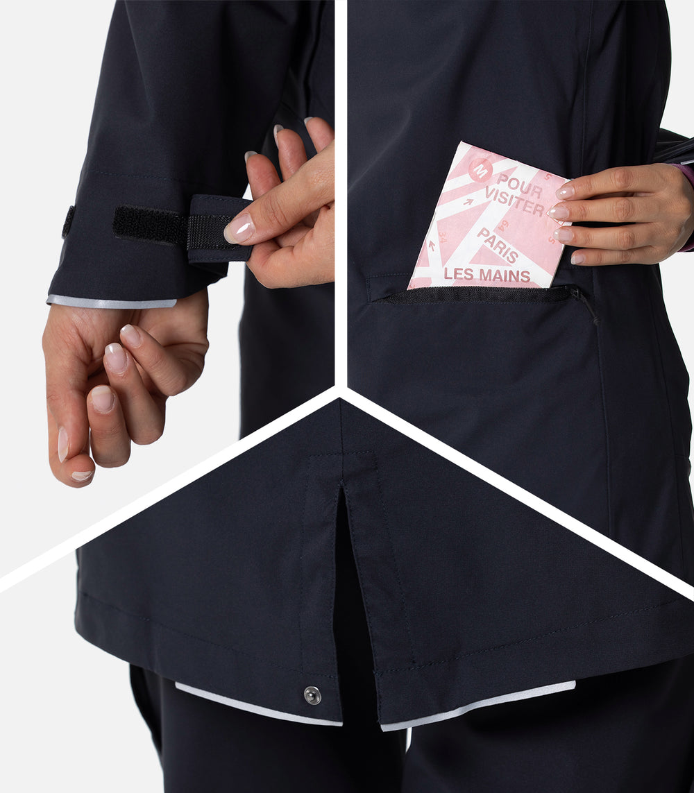 Veste imperméable Femme HENDAYE 3F