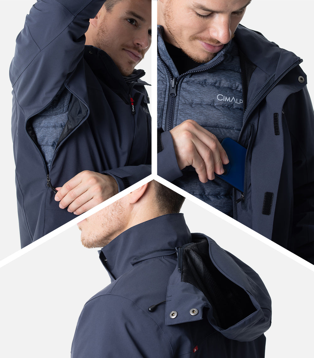 Veste imperméable Homme CLIMAT 4 H