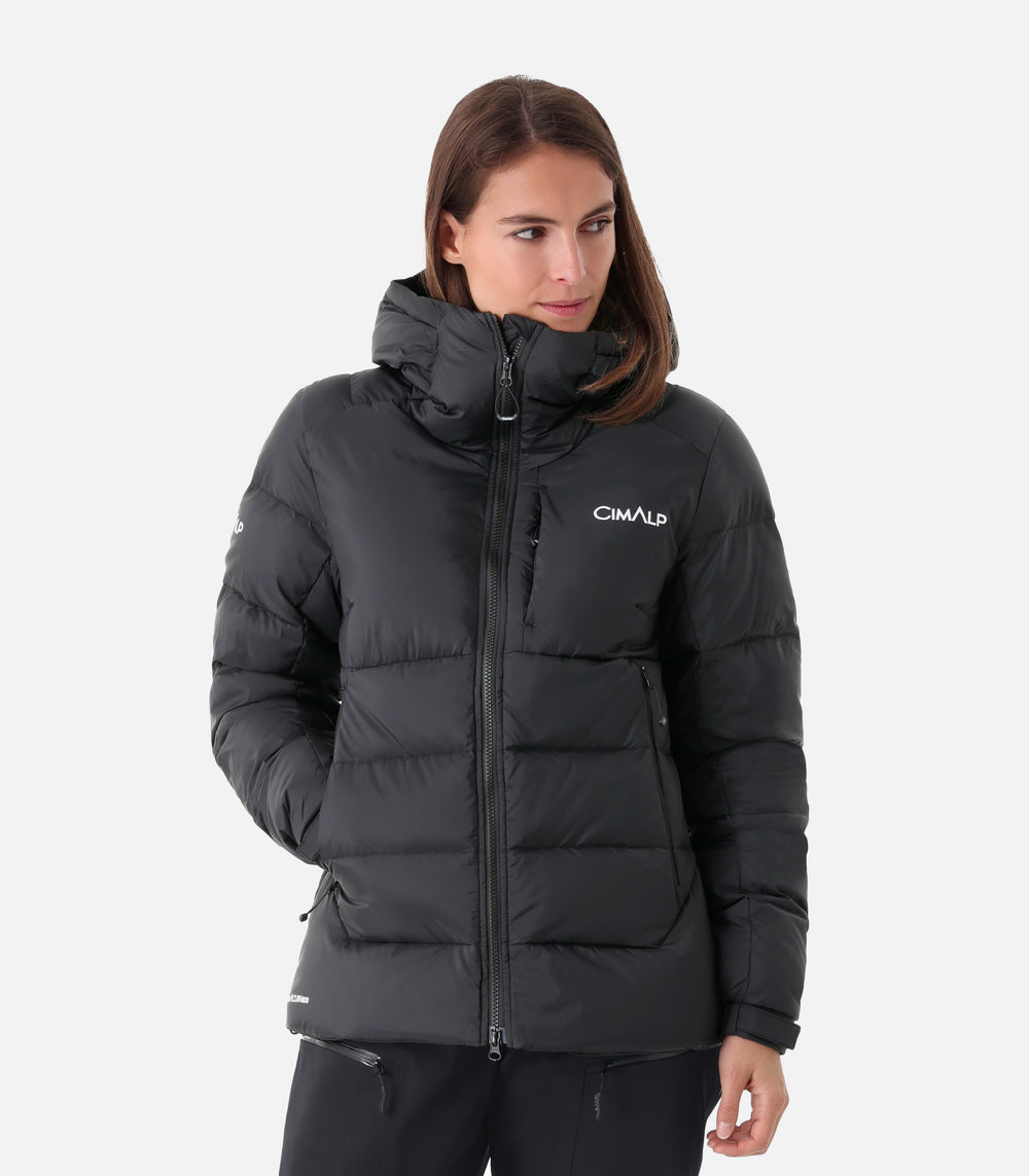 Down jacket in feathers Women KHUMBU F